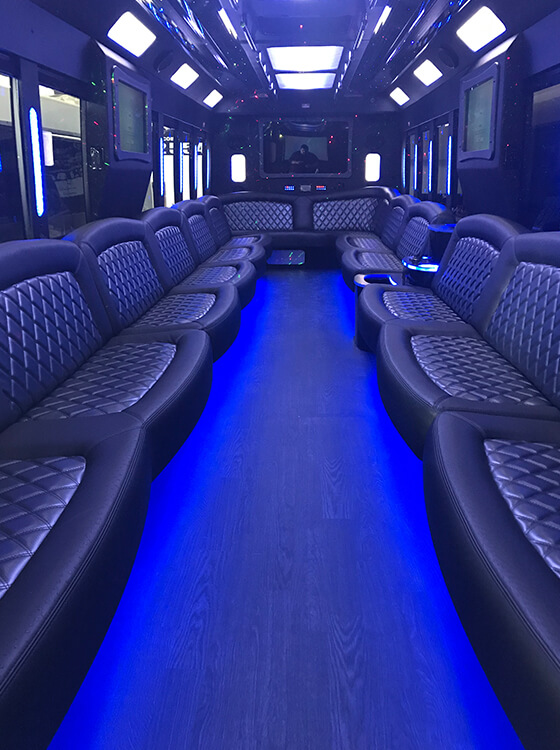 high-end leather seats