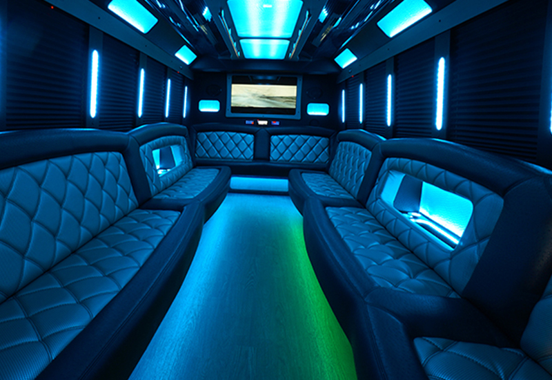 Light system in a bus